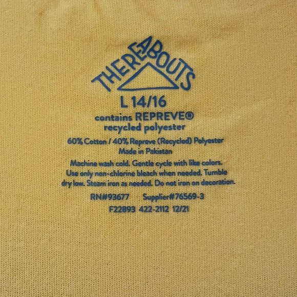 Boy's There Abouts Rexcellent Shirt- Size L (14/16) - Picture 3 of 3